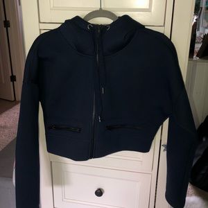 Athleta Croppe Zip-up